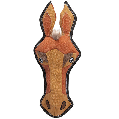 13" Nature Donkey Animal Squeaky Toy Dog Toys Dogline