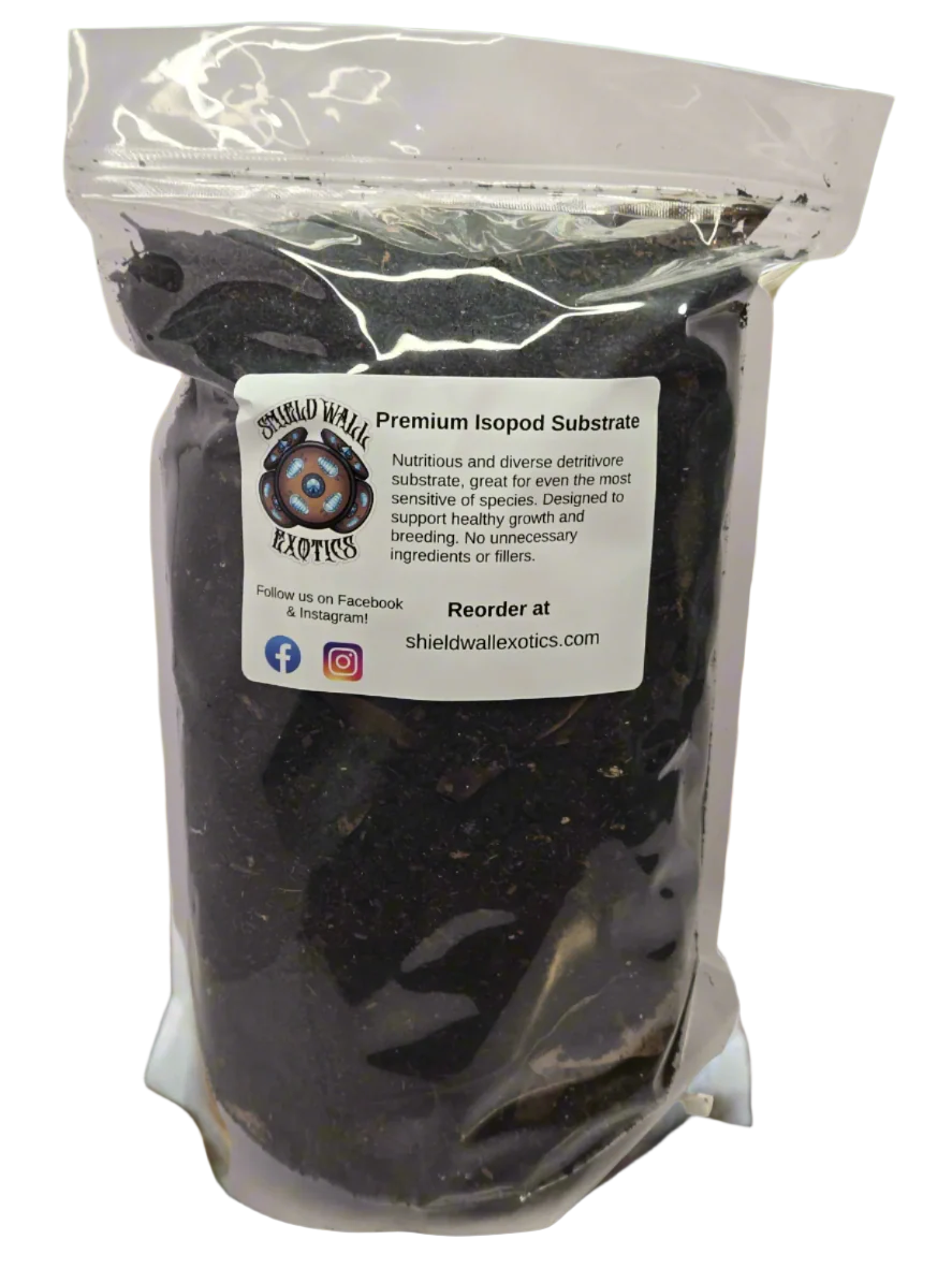 Premium Isopod Substrate - Promotes Healthy Growth and Breeding! Soil Shield Wall Exotics
