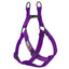 Nylon Flat Step-In Dog Harness Purple Dog Harnesses Dogline