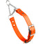 Biothane Adjustable Martingale Collar with Metal Buckle Hunter Orange Martingale Dog Collar Dogline