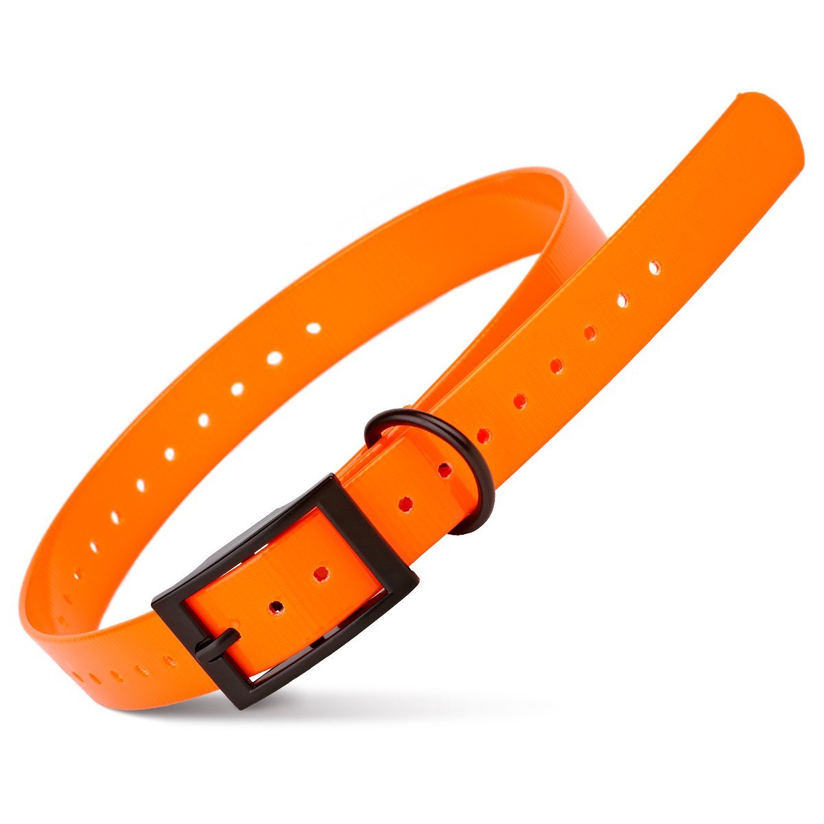 Biothane E-Collar Replacement Strap Orange 11”-26” Dog Collar Dogline