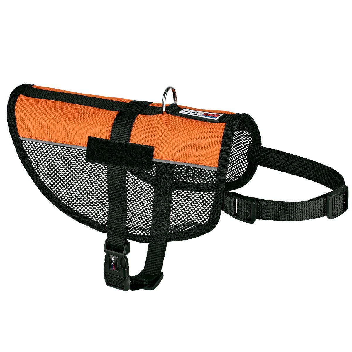 MaxAire Mesh Dog Vest Harness Orange Dog Harnesses Dogline