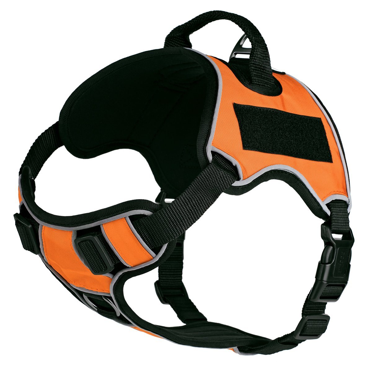 Dogline Quest Multi-Purpose No Pull Dog Harness Orange Dog Harnesses Dogline
