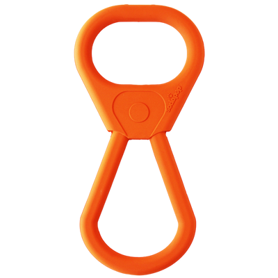 Pop Top Rubber Tug Toy for Interactive Play Pop Top Tug Toy Rubber Dog Toys SodaPup/True Dogs, LLC