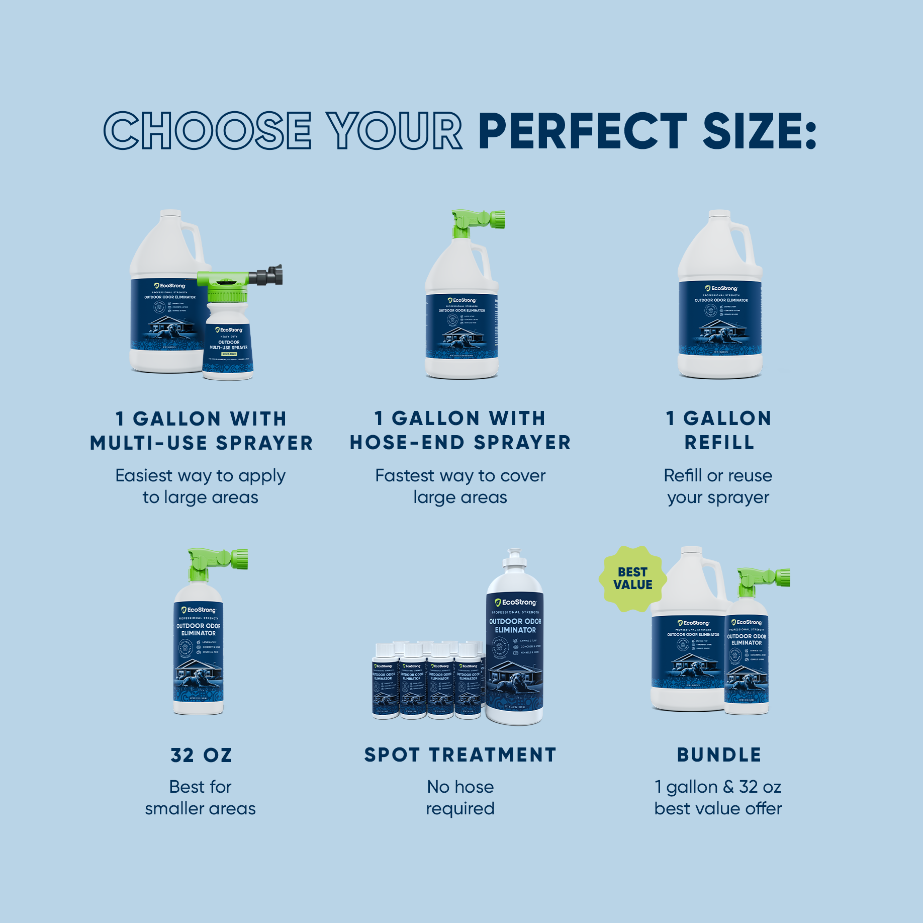 Outdoor Odor Eliminator Pet & Animal > Outdoor Odor EcoStrong