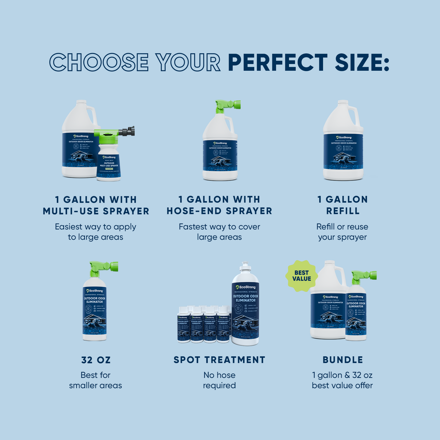 Outdoor Odor Eliminator Pet & Animal > Outdoor Odor EcoStrong