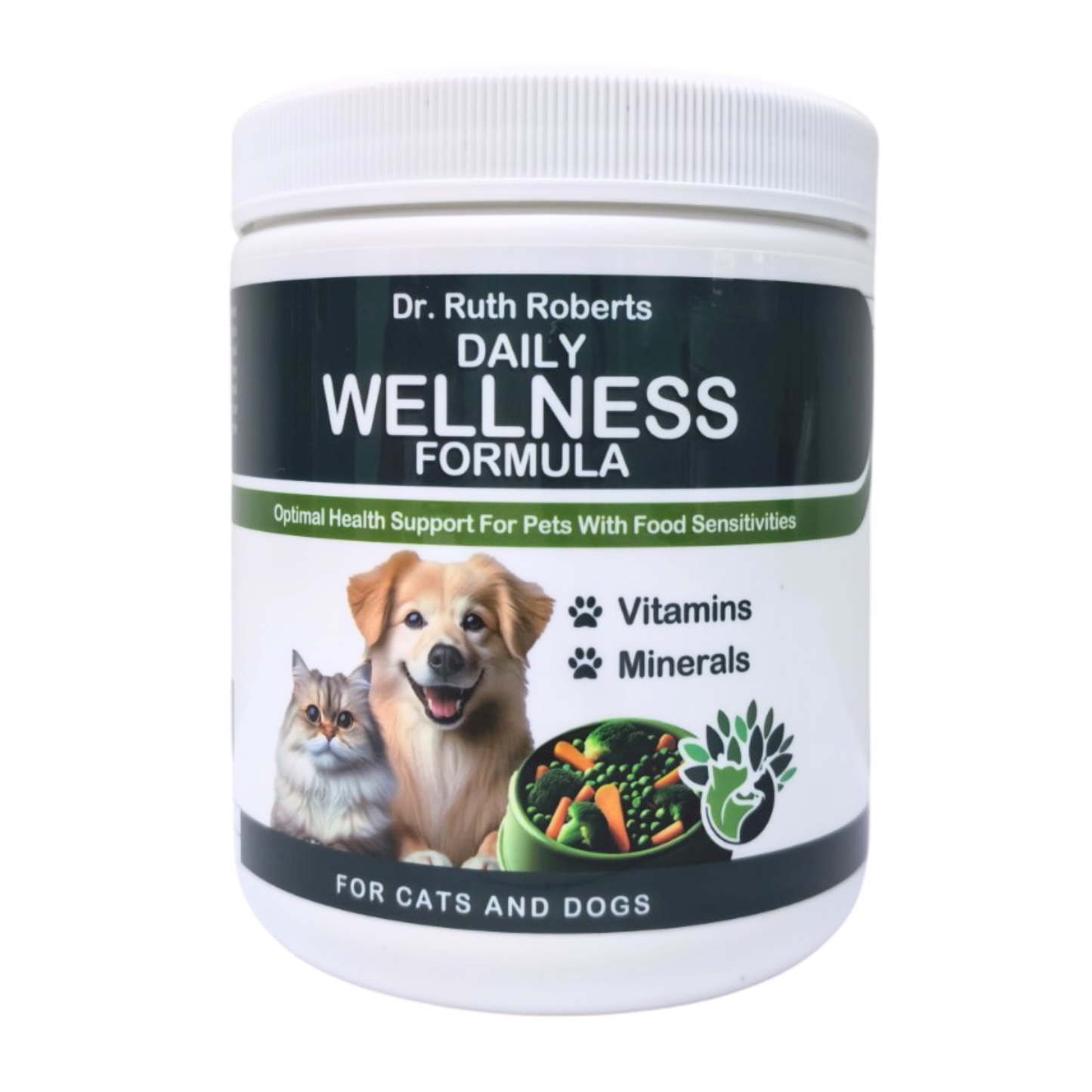Pet's Daily Wellness Formula - For Pets With Pork/Beef Allergy Vitamins & Supplements Dr. Ruth Roberts