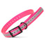 Biothane E-Collar Replacement Reflective Strap Pink 11”-26” Dog Collar Dogline
