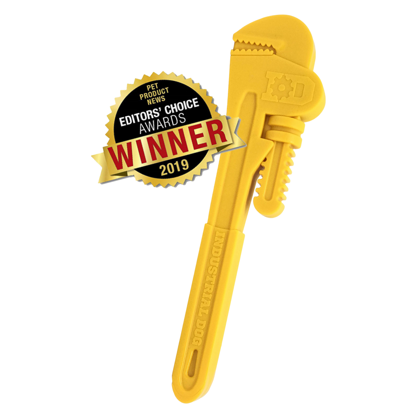 Pipe Wrench Nylon Dog Toy for Aggressive Chewers | USA Made | SodaPup Nylon Dog Toys SodaPup/True Dogs, LLC