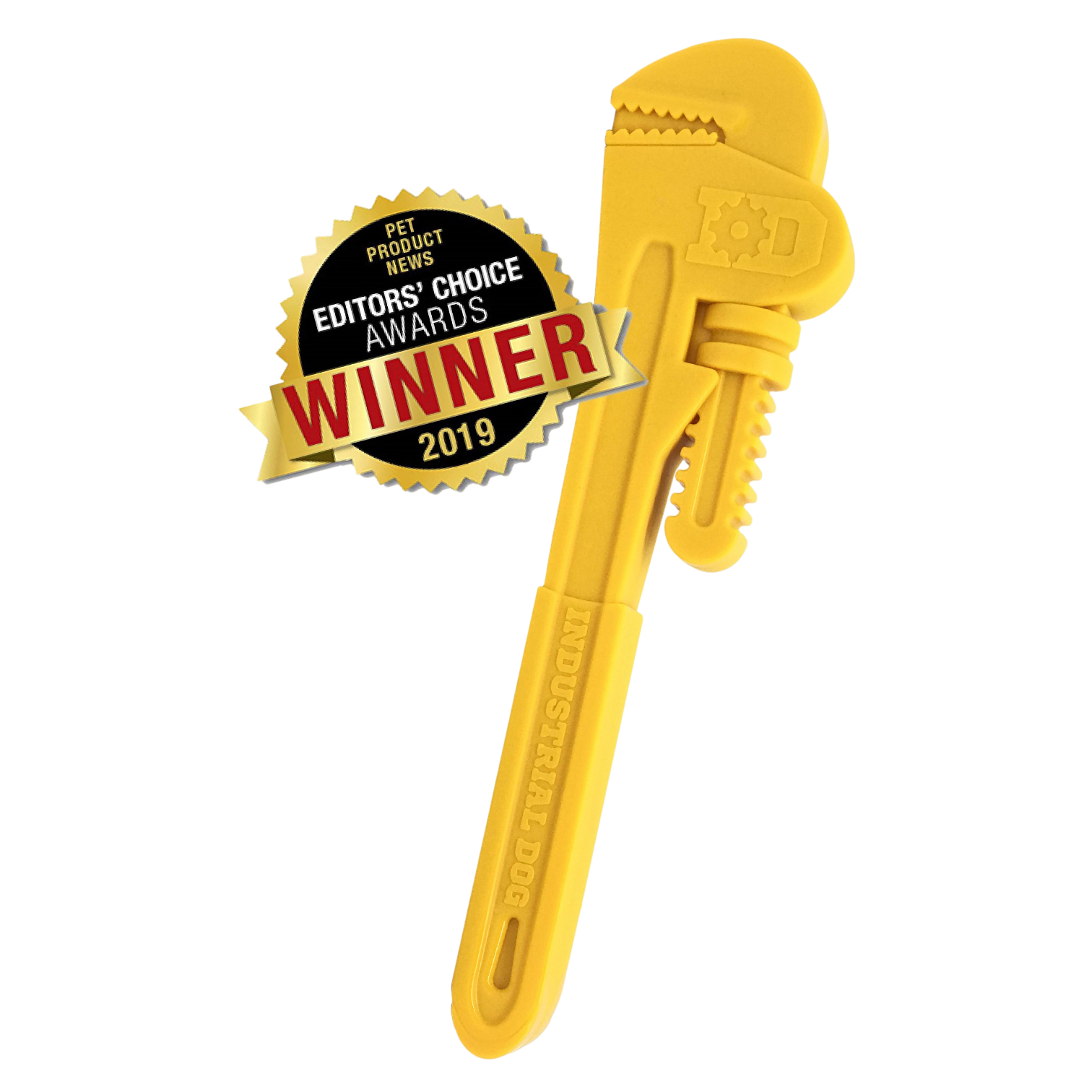 Pipe Wrench Nylon Dog Toy for Aggressive Chewers | USA Made | SodaPup Nylon Dog Toys SodaPup/True Dogs, LLC