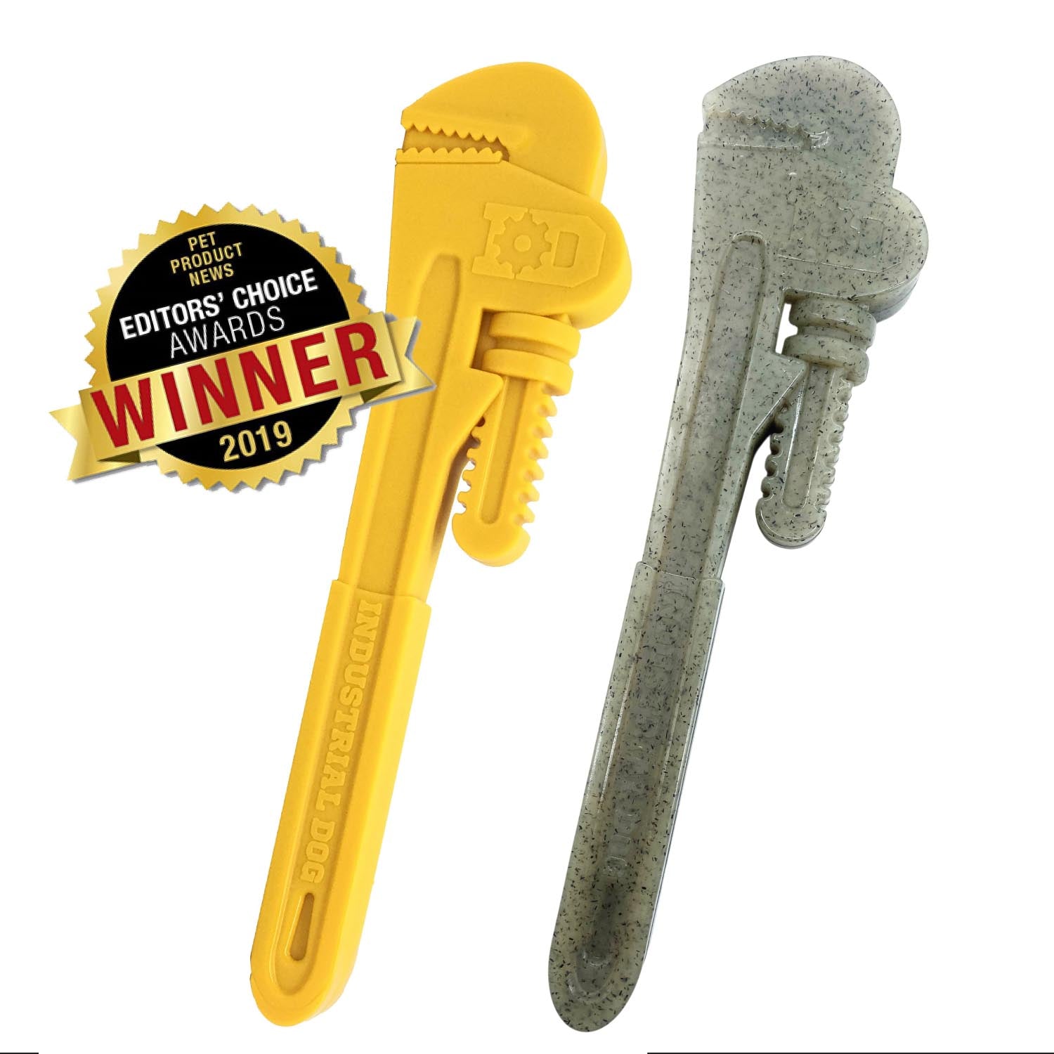 Pipe Wrench Nylon Dog Toy for Aggressive Chewers | USA Made | SodaPup Nylon Dog Toys SodaPup/True Dogs, LLC