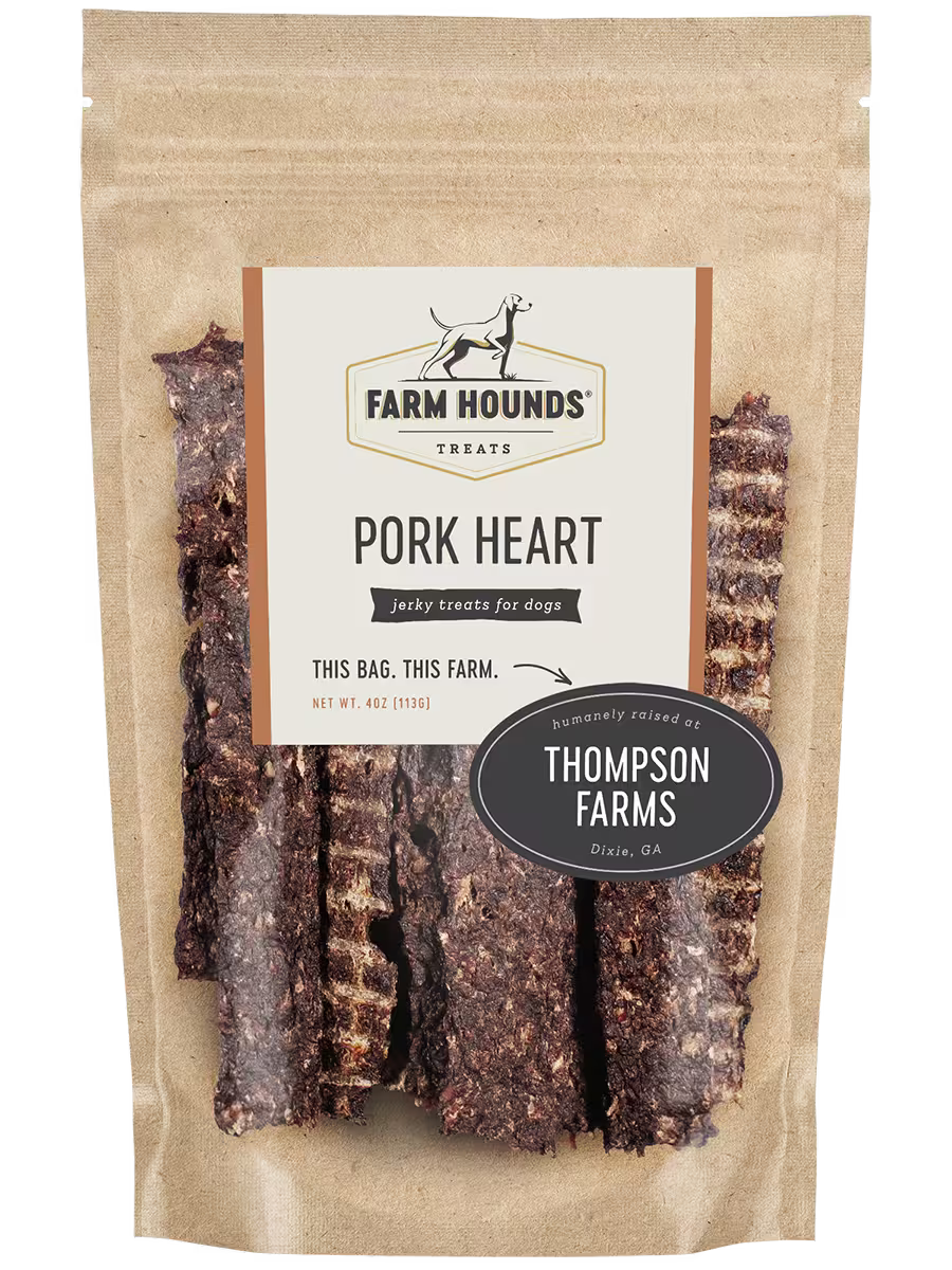 Pork Heart Organs Farm Hounds