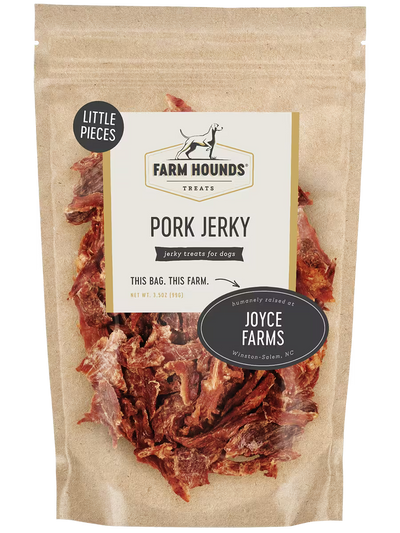 Pork Jerky Little Pieces (3.5oz) Jerky Farm Hounds