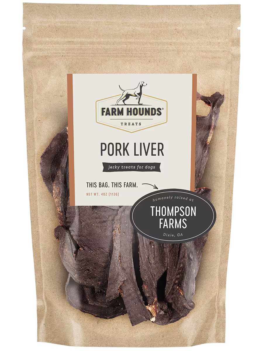 Pork Liver Standard (4oz) Organs Farm Hounds