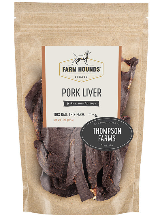Pork Liver Standard (4oz) Organs Farm Hounds