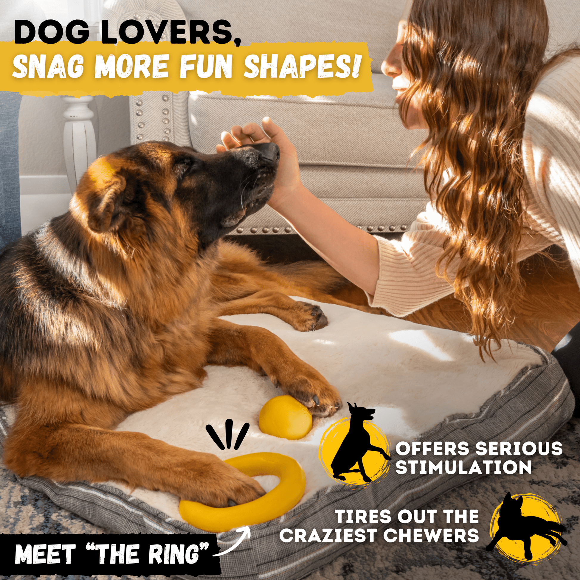 Power Ball Monster K9 Dog Toys