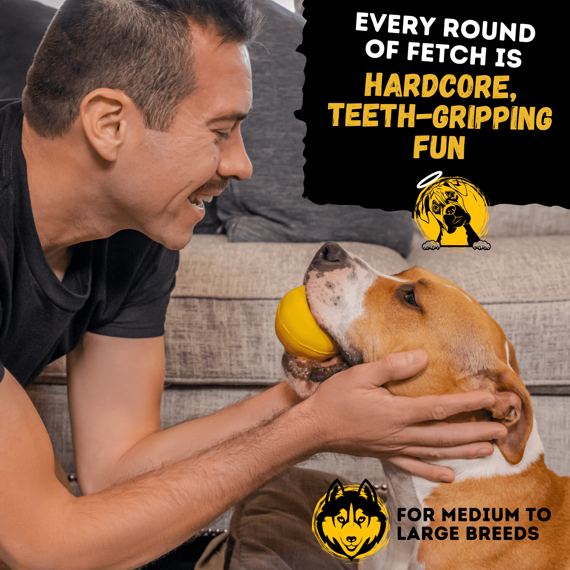 Power Ball Monster K9 Dog Toys