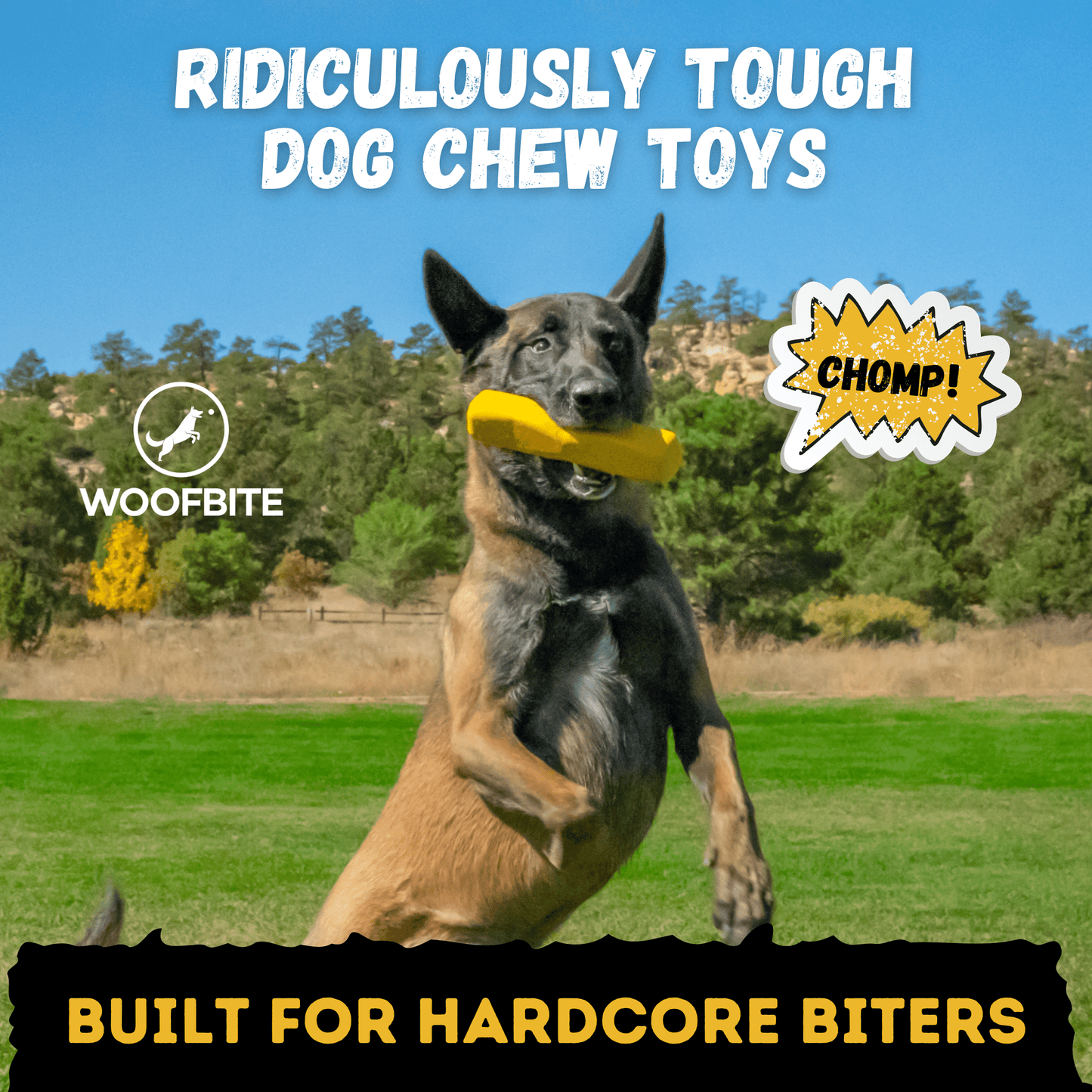 Power Stick Monster K9 Dog Toys