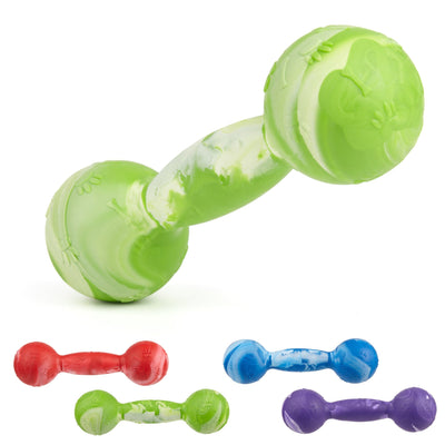 Rubber Dumbbell Toy Dog Toys Dogline