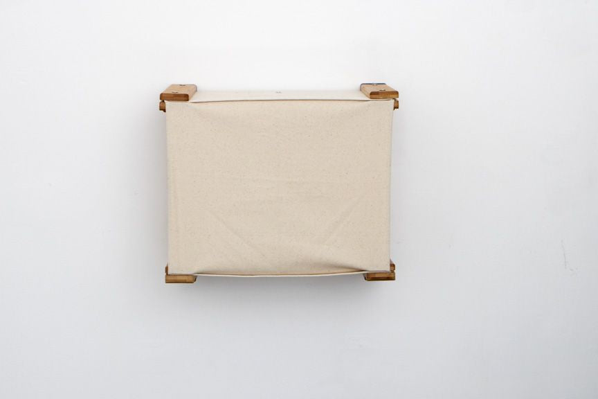 Enclosed Cat Bed - Cat Wall Cubby Natural Bamboo Blank Catastrophic Creations