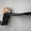 The Raceway - Wall Mounted Cat Hammock Onyx Bamboo Charcoal Gray Canvas Cat Hammock Catastrophic Creations