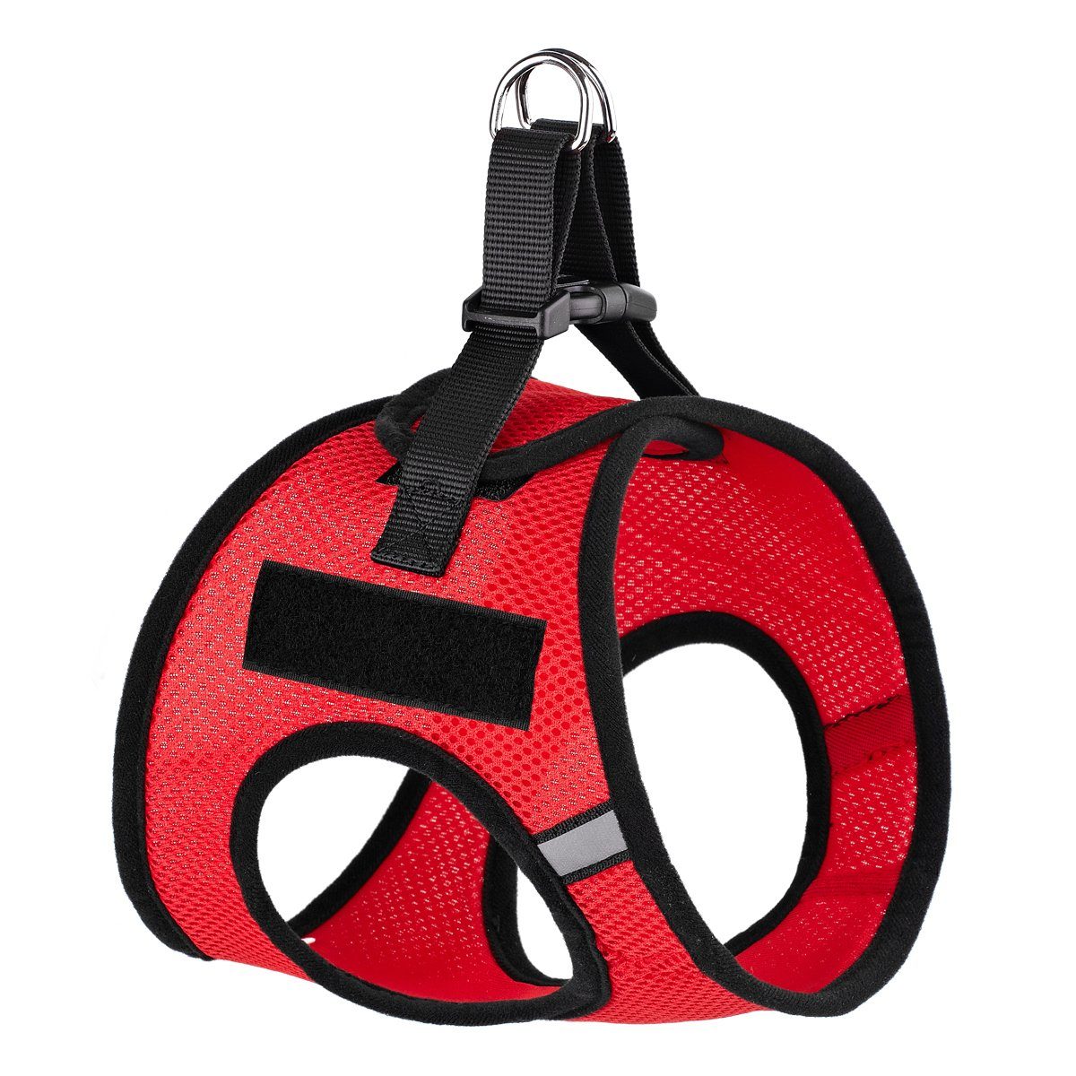 York Mesh Harness + Built-in Hook & Loop Fasteners Red Dog Harnesses Dogline