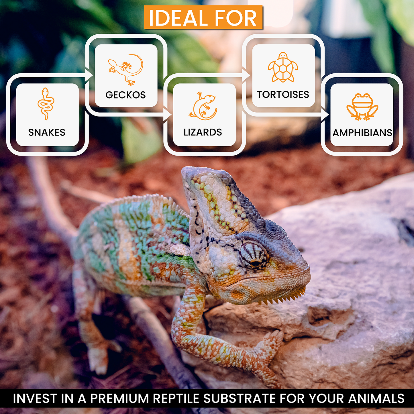 ReptiChip Breeder Blocks and Bundles Substrate ReptiChip LLC