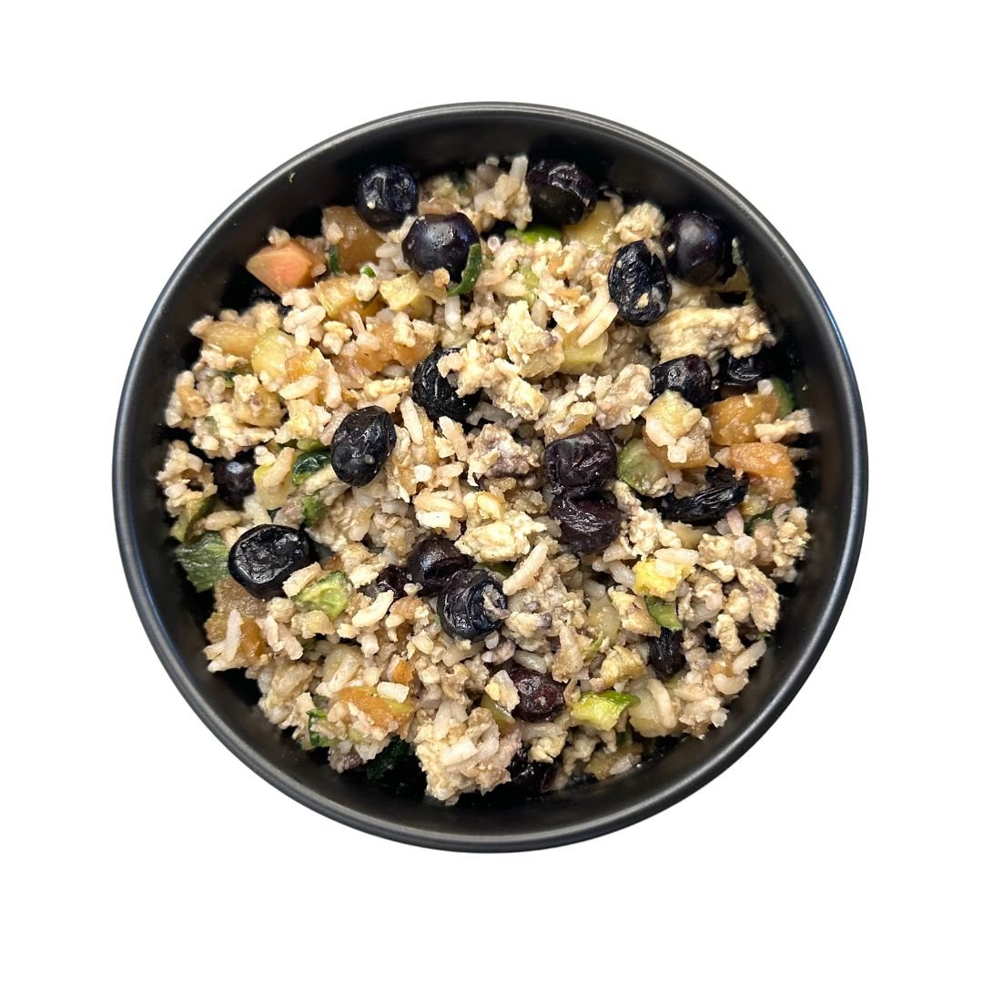 Tasty Turkey -case includes 24, 8oz meals Dog Food Din Din 4 Dogs