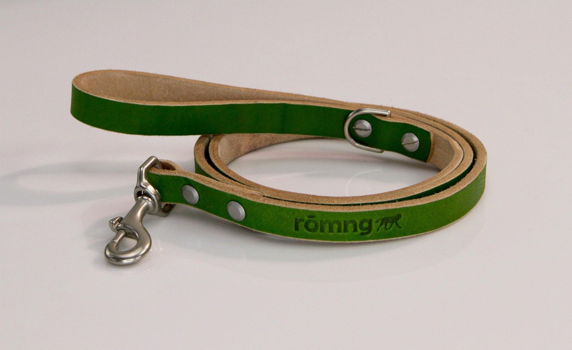 handmade leather dog leash Dog Leashes rōmng