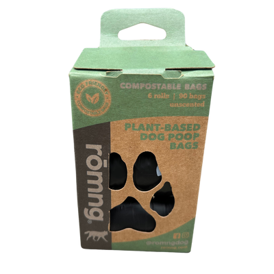 compostable plant-based dog poop bags Compostable Dog Poop Bags rōmng