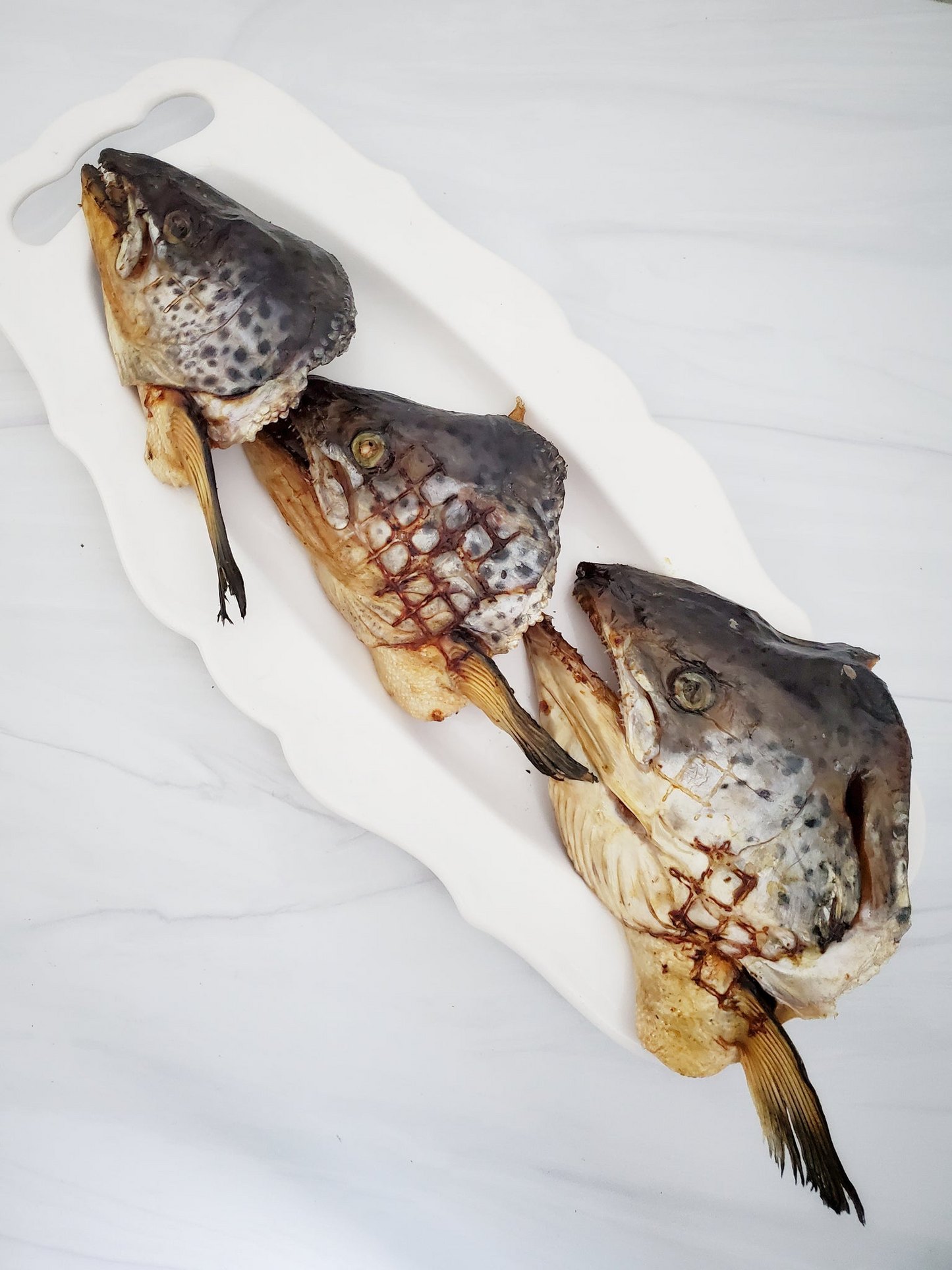 Salmon Heads by Naked Beasts, Inc