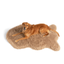 PupRug® Luxe Faux Fur Orthopedic Dog Bed - Plush Sheep Tan Dog Beds Paw