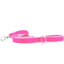 Shocking Pink Velvet Dog Leash 2 Hounds Design