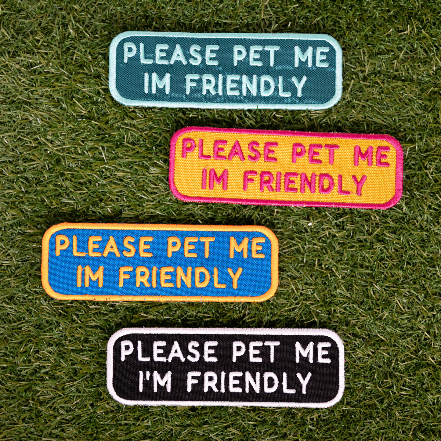 Please Pet Me Patch K9 Sport Sack