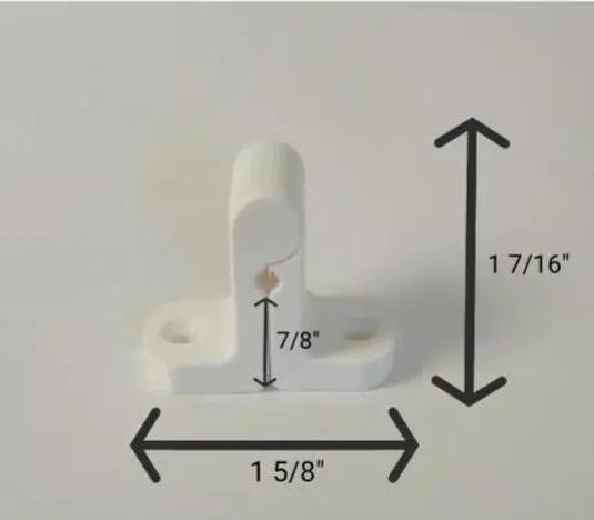 XPen Wall Mounting Brackets - Heavy Duty Pet Pen Hardware (4-Pack) Xpen Hardware Bunny Business