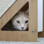 The Grotto - Short Cat Tree for Small Spaces Cat Condo Catastrophic Creations