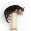 Wall Mounted Cat Climbing Pole - Sisal Cat Scratcher Catastrophic Creations