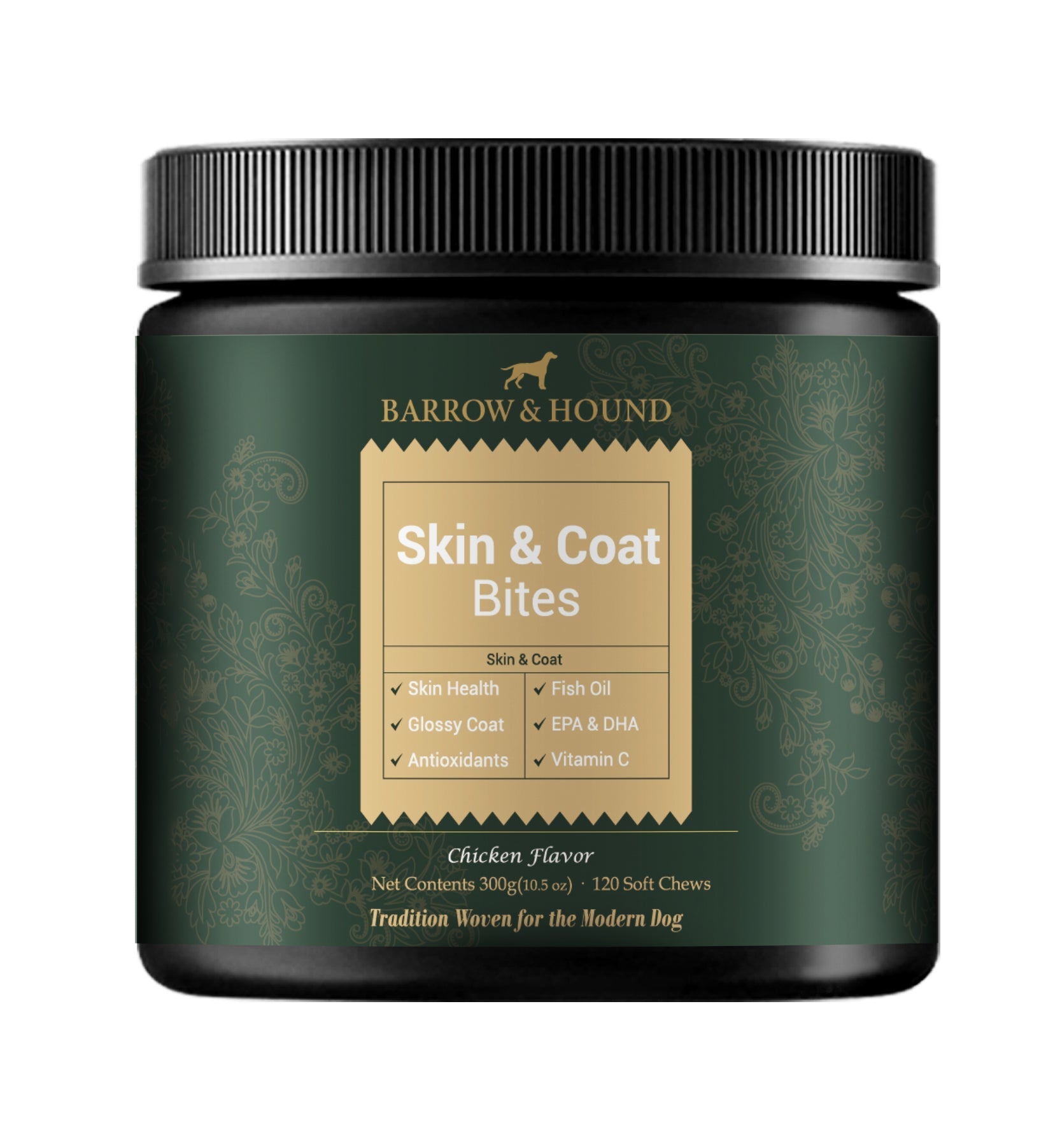 Skin & Coat Bites for Dogs – Shine, Strength & Allergy Relief Supplements Barrow & Hound