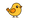 small cartoonish bird icon