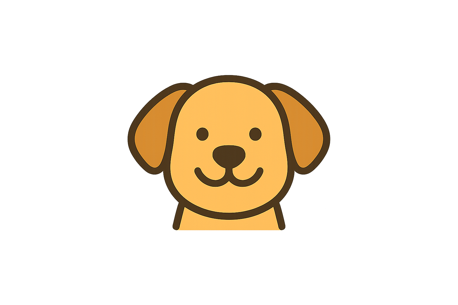 small icon for a dog