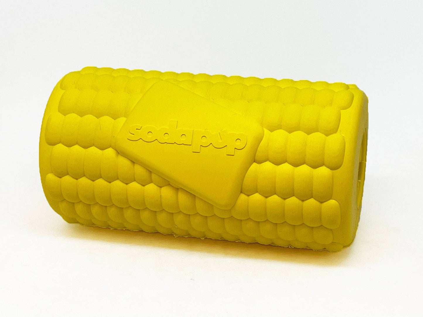 Corn on the Cob eDispenser Durable Rubber Treat Dispenser Rubber Dog Toys SodaPup/True Dogs, LLC