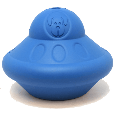 Flying Saucer eDispenser Durable Rubber Chew Toy & Treat Dispenser Rubber Dog Toys SodaPup/True Dogs, LLC