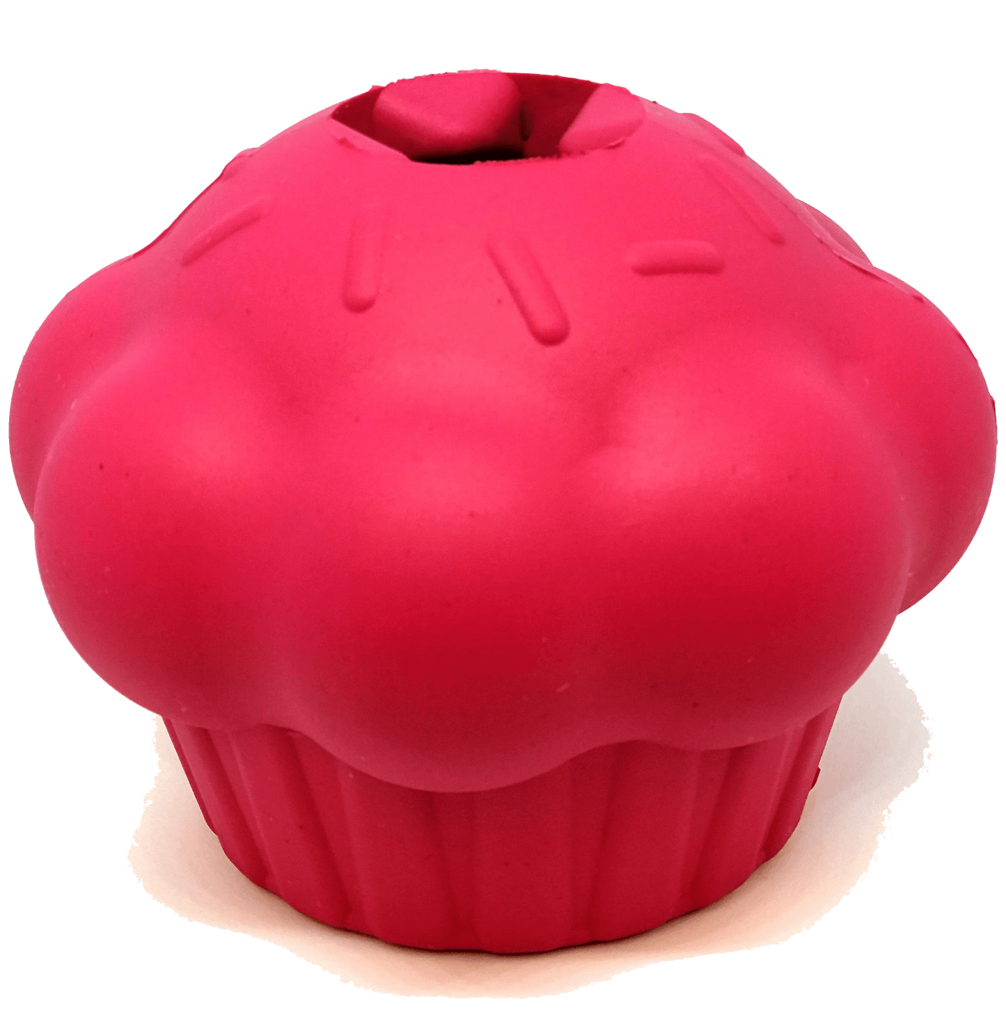 Cupcake eDispenser Durable Rubber Chew Toy & Treat Dispenser Rubber Dog Toys SodaPup/True Dogs, LLC