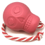 USA-K9 Skull Dog Chew Toy & Treat Dispenser - Made in USA | SodaPup LARGE PINK SKULL REWARD Rubber Dog Toys SodaPup/True Dogs, LLC