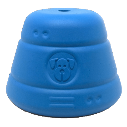Space Capsule Durable Rubber Chew Toy & Treat Dispenser