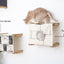 Enclosed Cat Bed - Cat Wall Cubby Catastrophic Creations