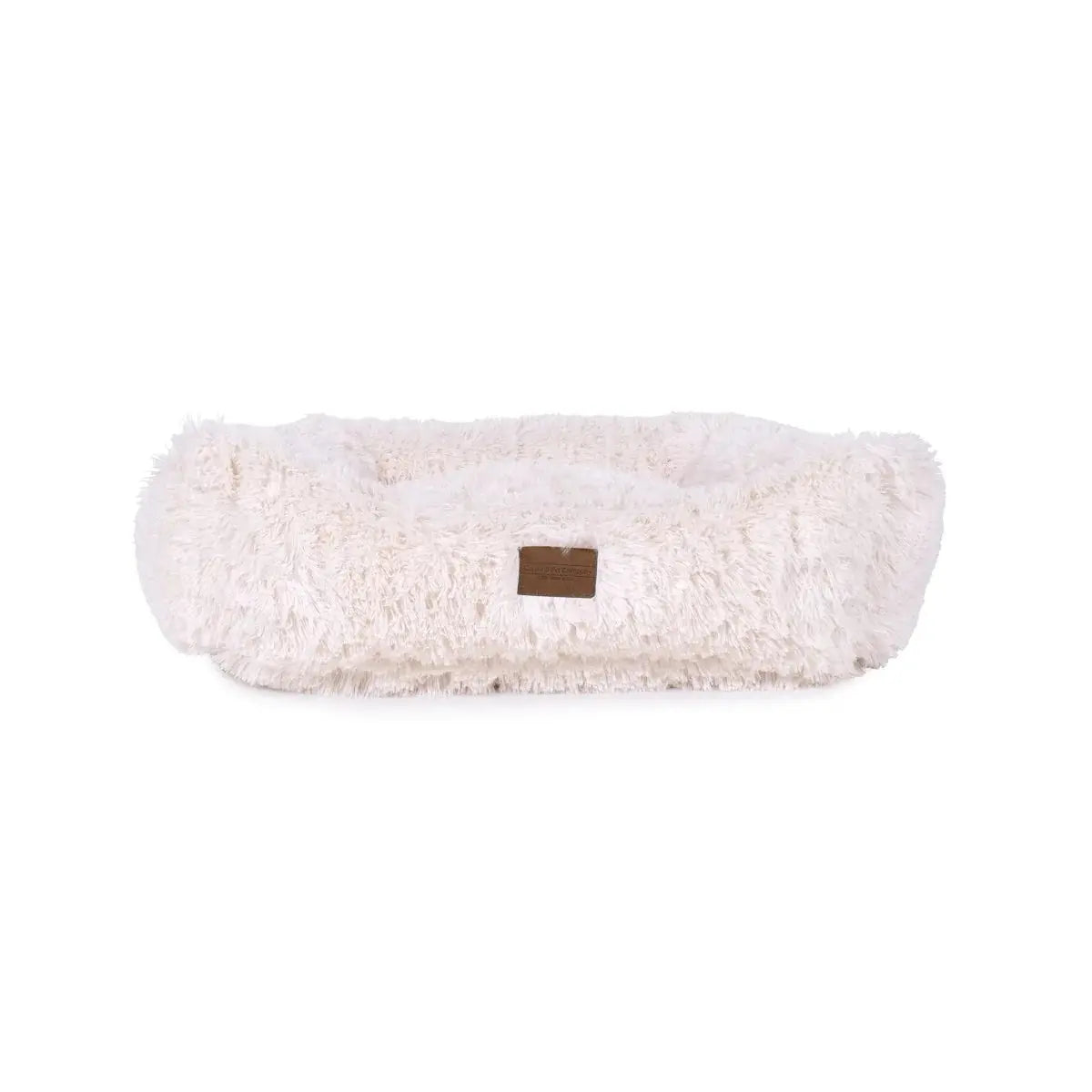 Teddy Bear Kuddler Dog Bed White K9 Outdoors