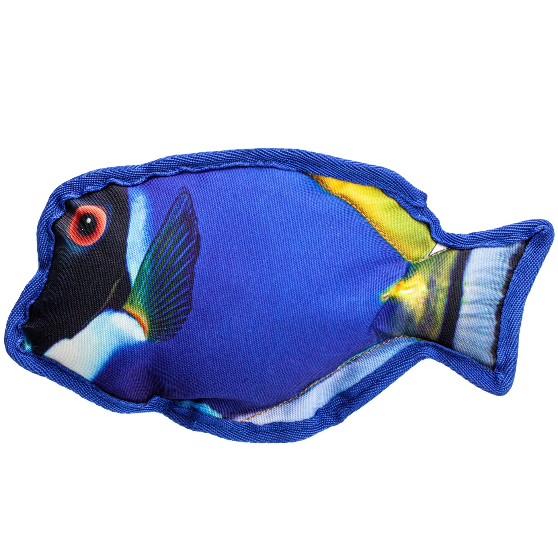 10" Tropical Blue Tang Dog Fish Toy Dog Toys Dogline