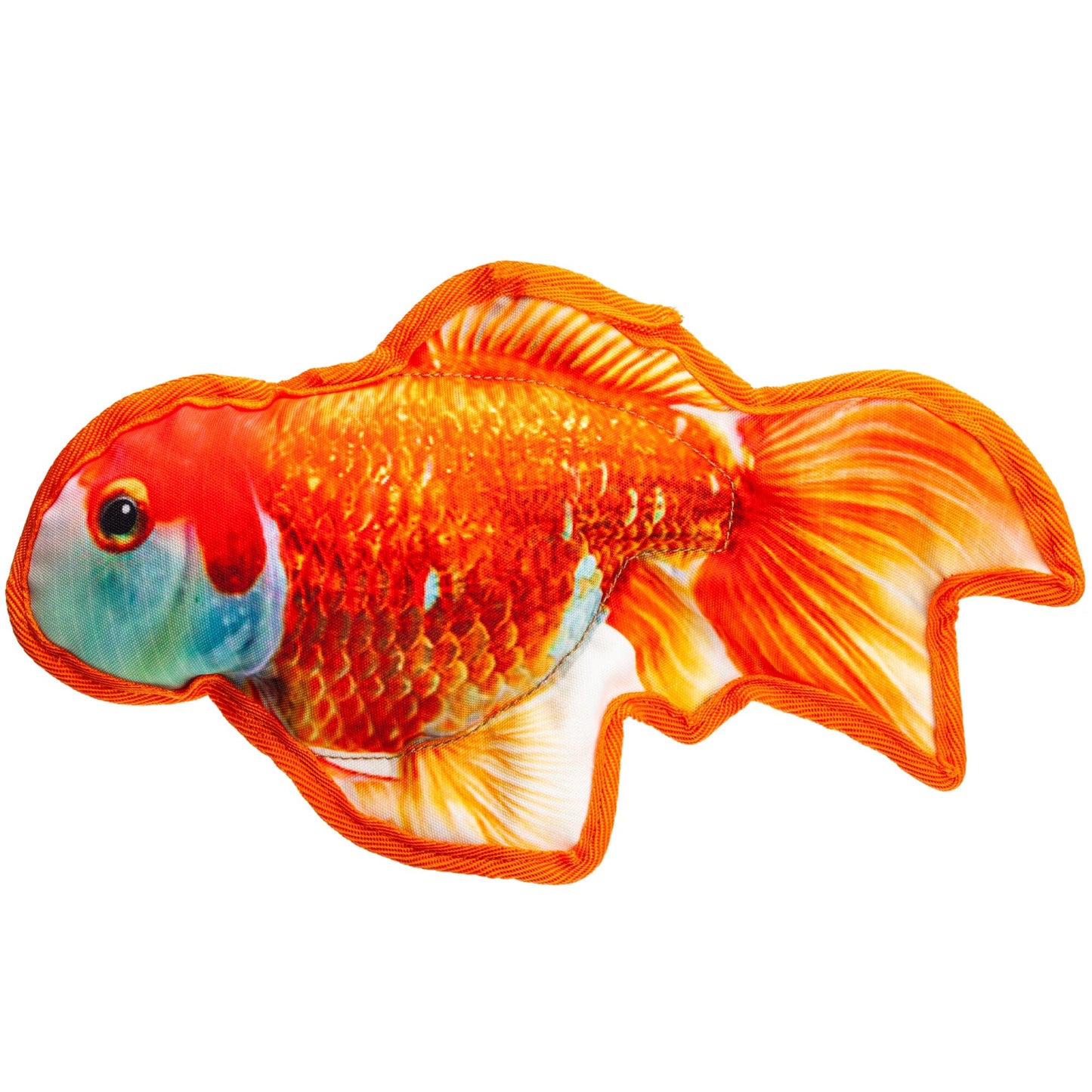 12" Tropical Goldfish Dog Fish Toy Dog Toys Dogline