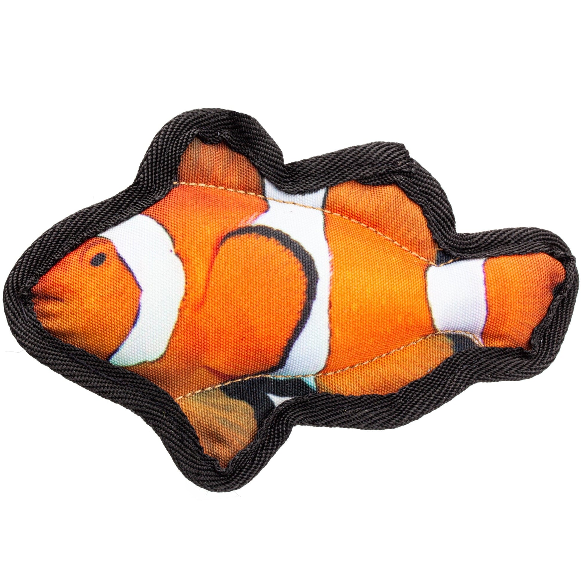 Mini Tropical Fish Toys 7" Tropical Clownfish Small Dog Toys Dogline